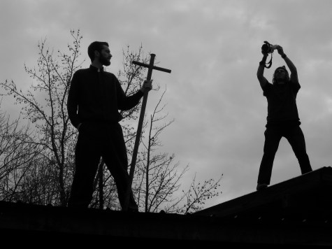 Blood Galaxy Creators at work, Blood Galaxy Set, Dec 23rd, 2007