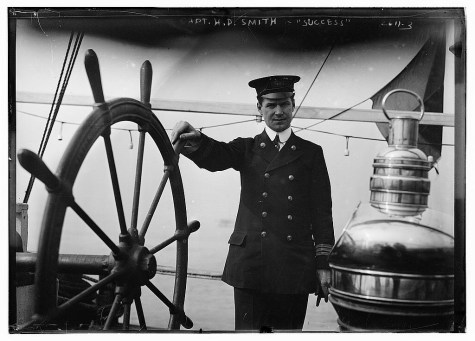 Capt. H.D. Smith of SUCCESS, Date Unknown. Glass negative. George Grantham Bain Collection (Library of Congress). Call Number: LC-B2- 2611-3 