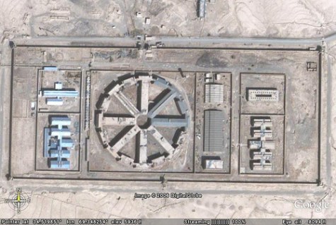 Pul-e-Charkhi prison, Kabul, Afghanistan. Construction began in the 1970s by order of then-president Mohammed Daoud Khan and was completed during the Soviet invasion (1979-89). The prison was notorious for torture and abuses under the control of Afghanistan's communist government following the invasion by the Soviet Union.