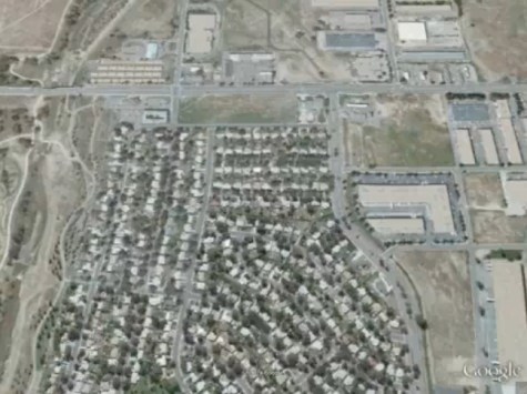 Aurora Detention Facility, Aurora, Colorado, Google Earth Screenshot