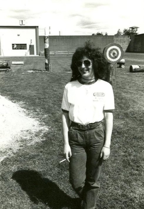 Ronda (she drove the prisoners nuts). © Gary Walrath. Taken with Pentax ME super.