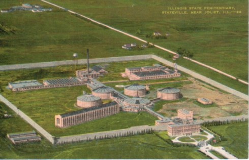Postcard: Stateville Penitentiary, near Joliet, Illinois (ca. 1930s).