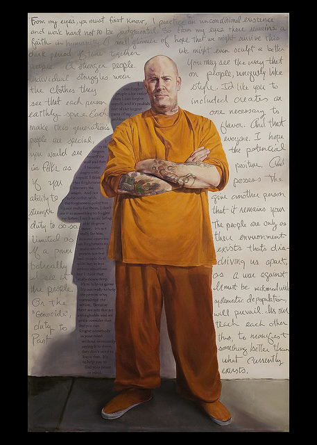 Image credit: Joe, by Evan Bissell, acrylic paint on board. Image credit: Joe, by Evan Bissell, acrylic paint on board.