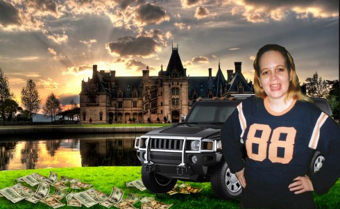 32--my mom+mansion+Hummer--Jeanine Oleson
