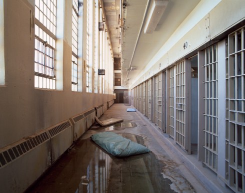 Mattresses in Cell Block, Penitentiary New Mexico, Santa Fe, NM, #5 (2009)