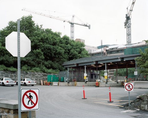 11-P Hill security checkpoint